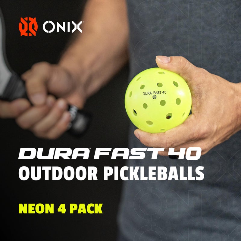 Onix DURA Onix Fast 40 Outdoor Pickleballs â€“ Neon - Image 2
